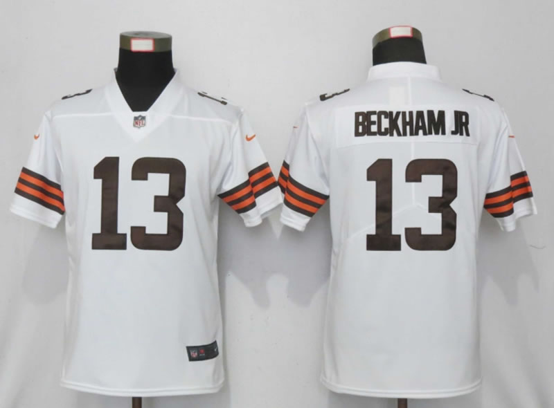 Women Nike Cleveland Browns 13 Beckham jr White Vapor Limited Jersey,We sell and wholesale Women Nike Cleveland Browns 13 Beckham jr White Vapor Limited Jersey on line form chian!
